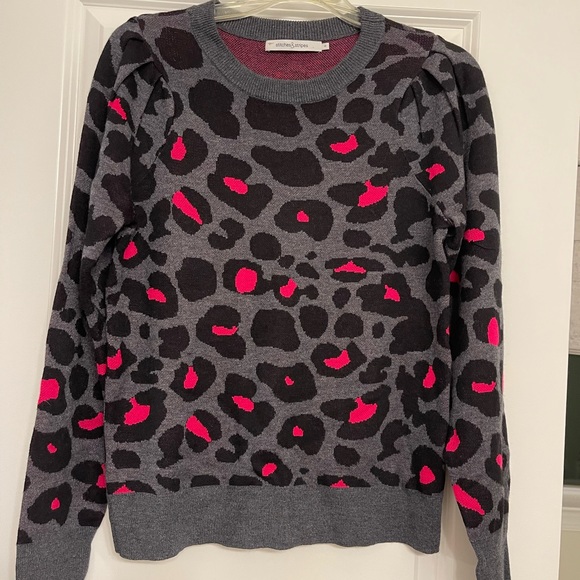 Anthropologie Stitches & Stripes leopard print sweater. - Picture 2 of 2
